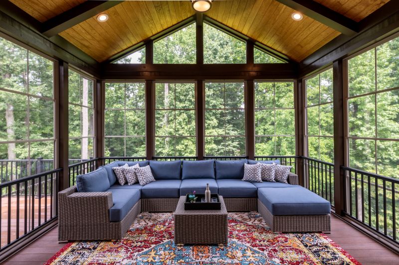 Enclosed Patio Installation project example